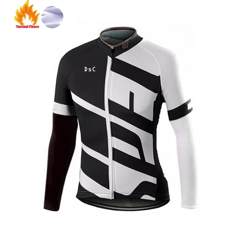 Maillot invierno ciclismo hombre SPECIALIZEDING, велосипедная майка с длинным рукавом, Теплая мужская одежда из теплого флиса