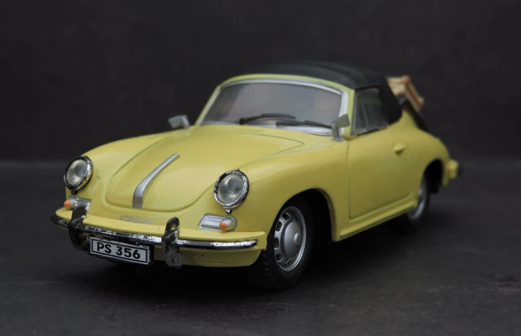 1/43 Редкие новые образцы литье металла под давлением классический немецкий 356 ретро автомобиль домашний дисплей Коллекция игрушки для детей