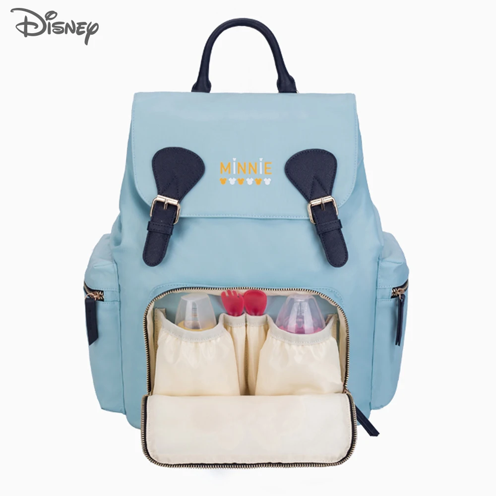 Сумка для подгузников disney, рюкзак, водонепроницаемая сумка для детских подгузников, сумка для детских бутылочек, грелка, Микки, Минни, дорожный рюкзак для мам, Детская сумка для мам