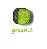 green1 925 пробы, серебряное, элегантное, CZ, Кристальное, конфетное кольцо, модное, многоцветная, квадратная форма, драгоценное камень, каменное серебряное кольцо, милое, милое, желе, кольца - Цвет основного камня: green1