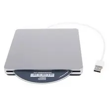 Внешний привод Универсальный Plug-and-play USB питание DVD rom драйвер записи горелки для Apple