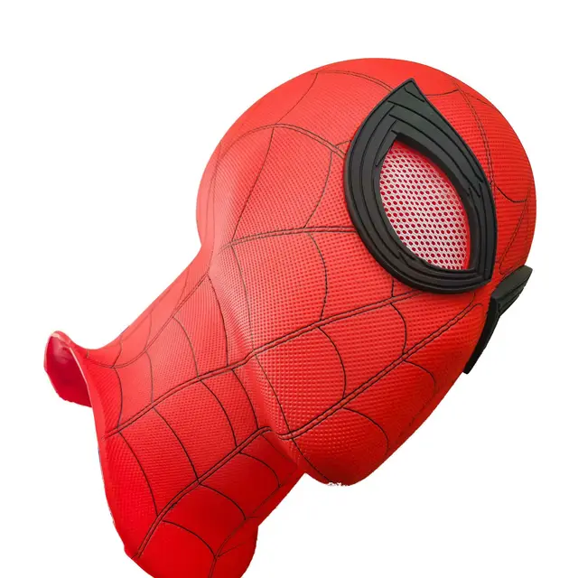 Máscara de Spiderman de Los Vengadores, casco de PVC, máscaras para niño,  fiesta de Halloween - AliExpress