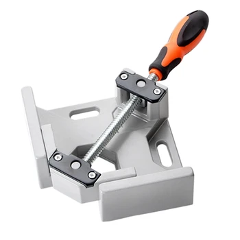 

90 Degree Right Angle Clamp Adjustable Swing Corner Clamp,Clip Holding Corners for Welding,Drilling,Picture Framing