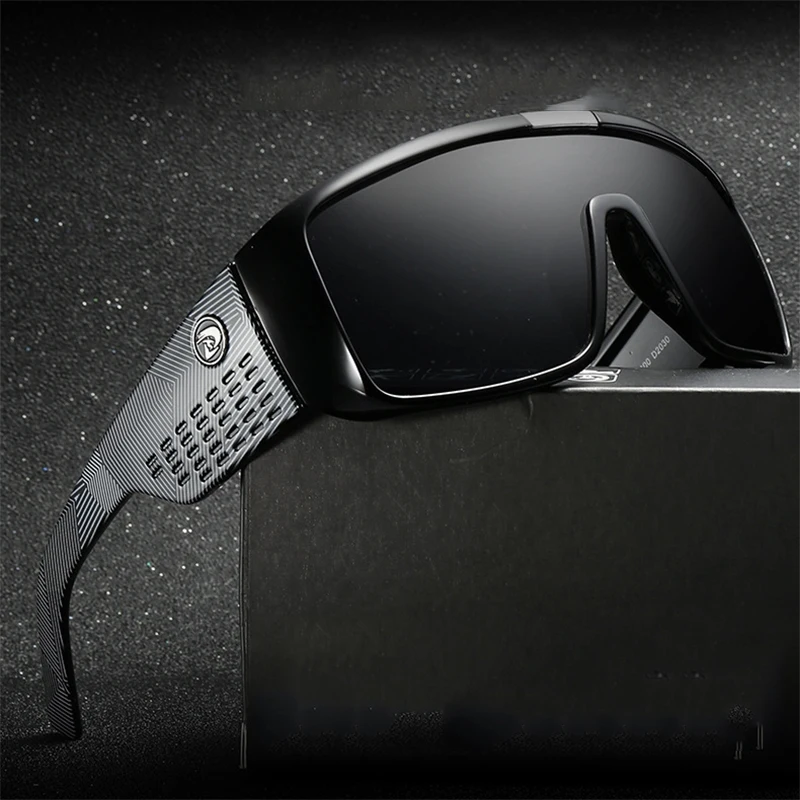 Oversized Frame Sunglasses for Men Fashion Vintage Cycling Hiking Driving Sun Glasses Brand Design Male Eyewear.Goggle_voghion.com