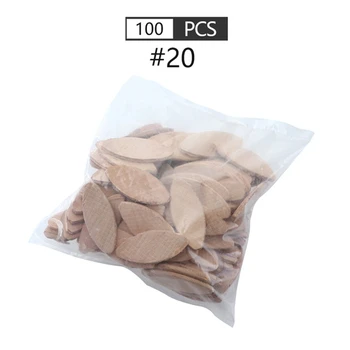 

100Pcs Wood Dowel Beech Woodworking Biscuit Joiner 20 # 10 # 0 # Biscuits With Water-Based Adhesives Can Get A Closer Wood
