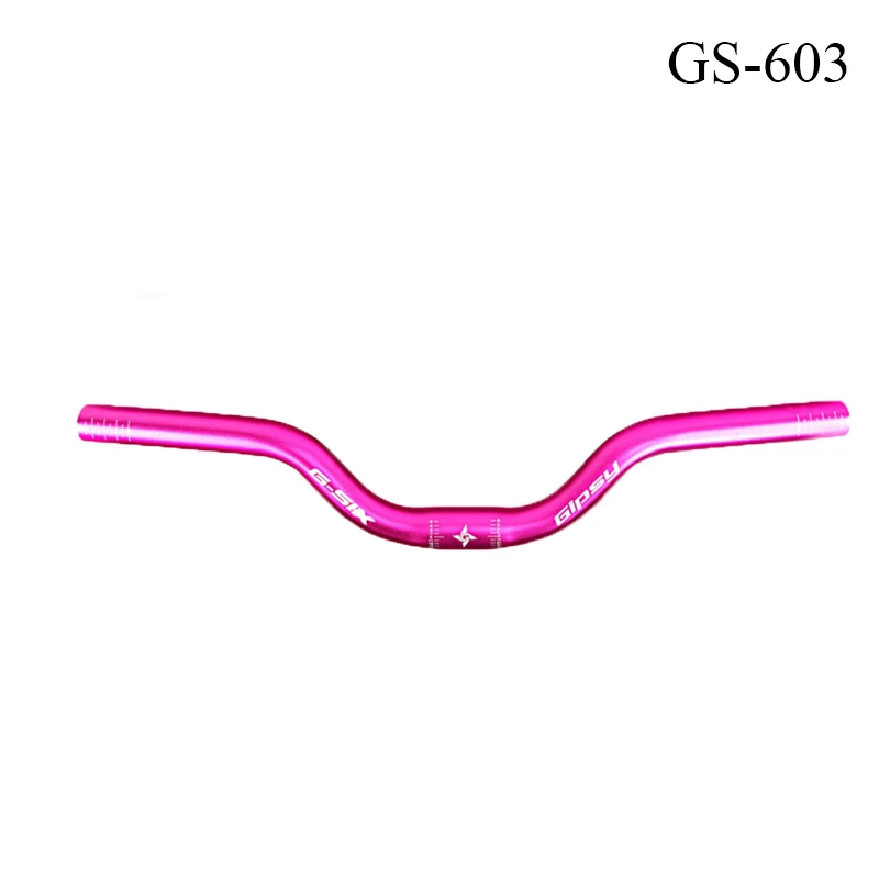 GS603 ROSE RED GIPSY 3 Модель, новинка 103, руль для велосипеда, ALLOY-6061DB-T6, 9 цветов, г, детские велосипеды для детского велосипеда, запчасти для велосипеда - Цвет: GS603 ROSE RED