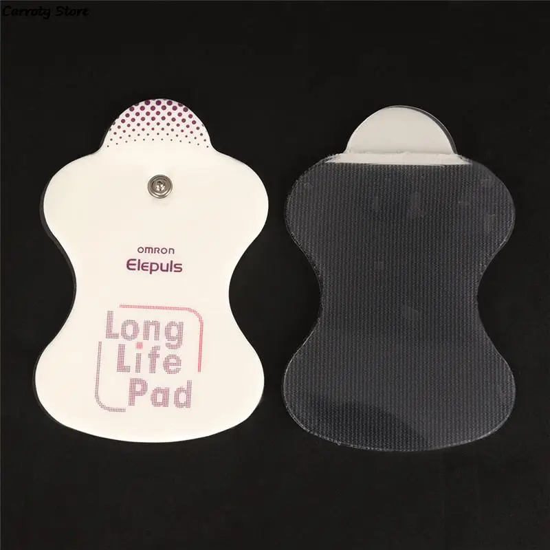 Electrode Pads Massage Gel Pads 10pcs Tens Electrode Adhesive Gel Pads Body Therapy Massager Therapeutic Pulse Stimulator Electro Sticker
