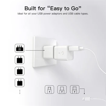 

USB Adapter Intelligent Wireless 5v Smart Switch APP Remote Control Timing for Sonoff Micro Mini USB Power Adaptor Switch
