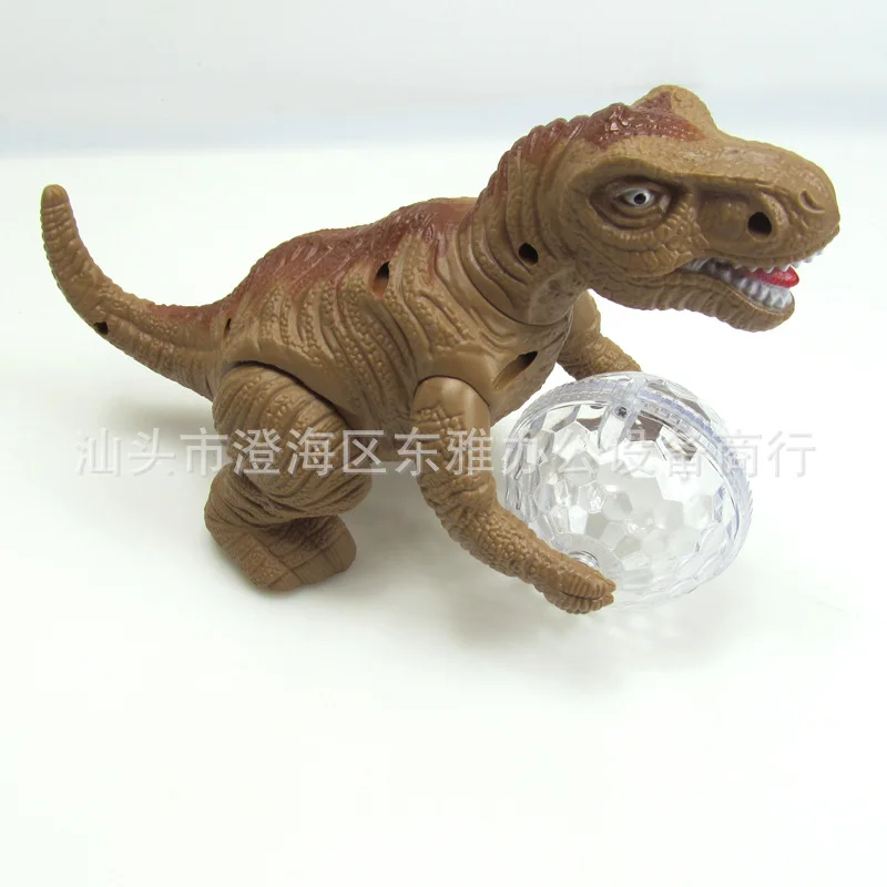 Горячая Электрический T-Rex будет ходить освещение Звук Электрический динозавр игрушка детская модель игрушки