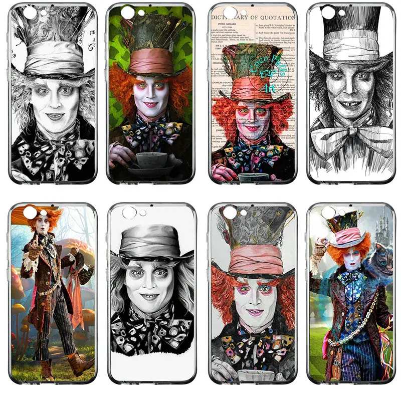 Mad Hatter Алиса в стране чудес Мягкий Силиконовый ТПУ чехол для телефона Xiaomi mi