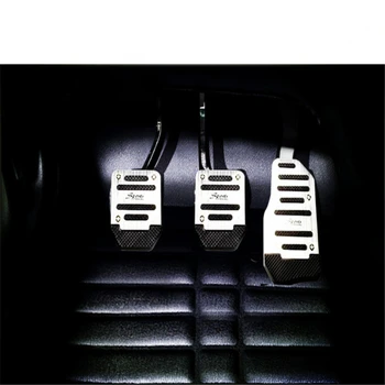 

3pcs Nonslip Car Pedal Vehicle Accelerator Brake Foot Pedal Cover Set