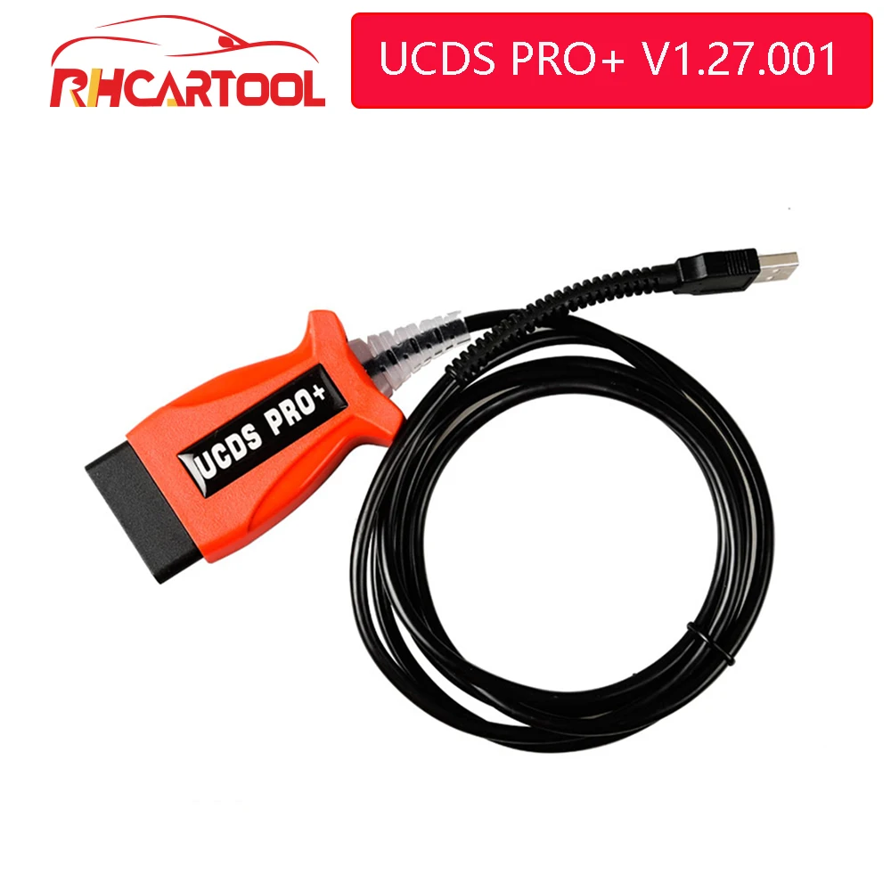 

OBD2 Car Diagnostic tool UCDS Pro+ UCDSYS with UCDS V1.26.008 Full License Software with 35 Tokens free shipping