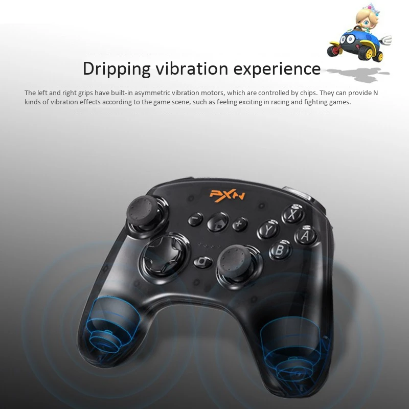 PXN-9628 bluetooth беспроводной геймпад игровой контроллер для n-переключатель ПК Android смартфон планшет беспроводной геймпад контроллер