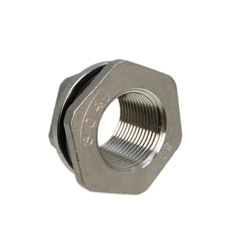 

1pc 304 Stainless Steel Water Tank Joint 1/2" 3/4" 1" 1.2" 1.5" 2" Female Thread Tank Interface Bucket Aquarium Drainage Joint
