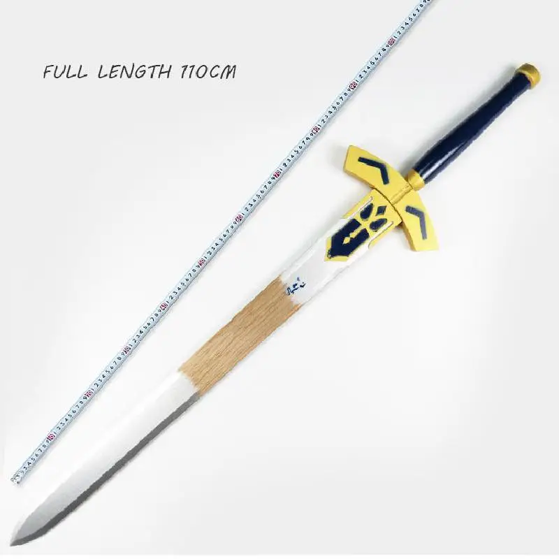 Fate Stay Night деревянный меч оружие альтер Saber Аниме Косплей Excalibur игра дерево