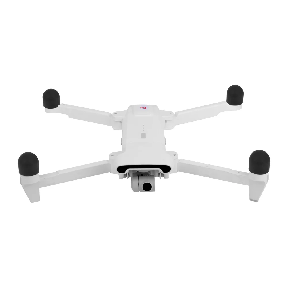 

Black/White 4Pcs Motor Protective Cover Silicone Guard Cap Motor Protector Cover for FIMI X8 SE Drone Accessories