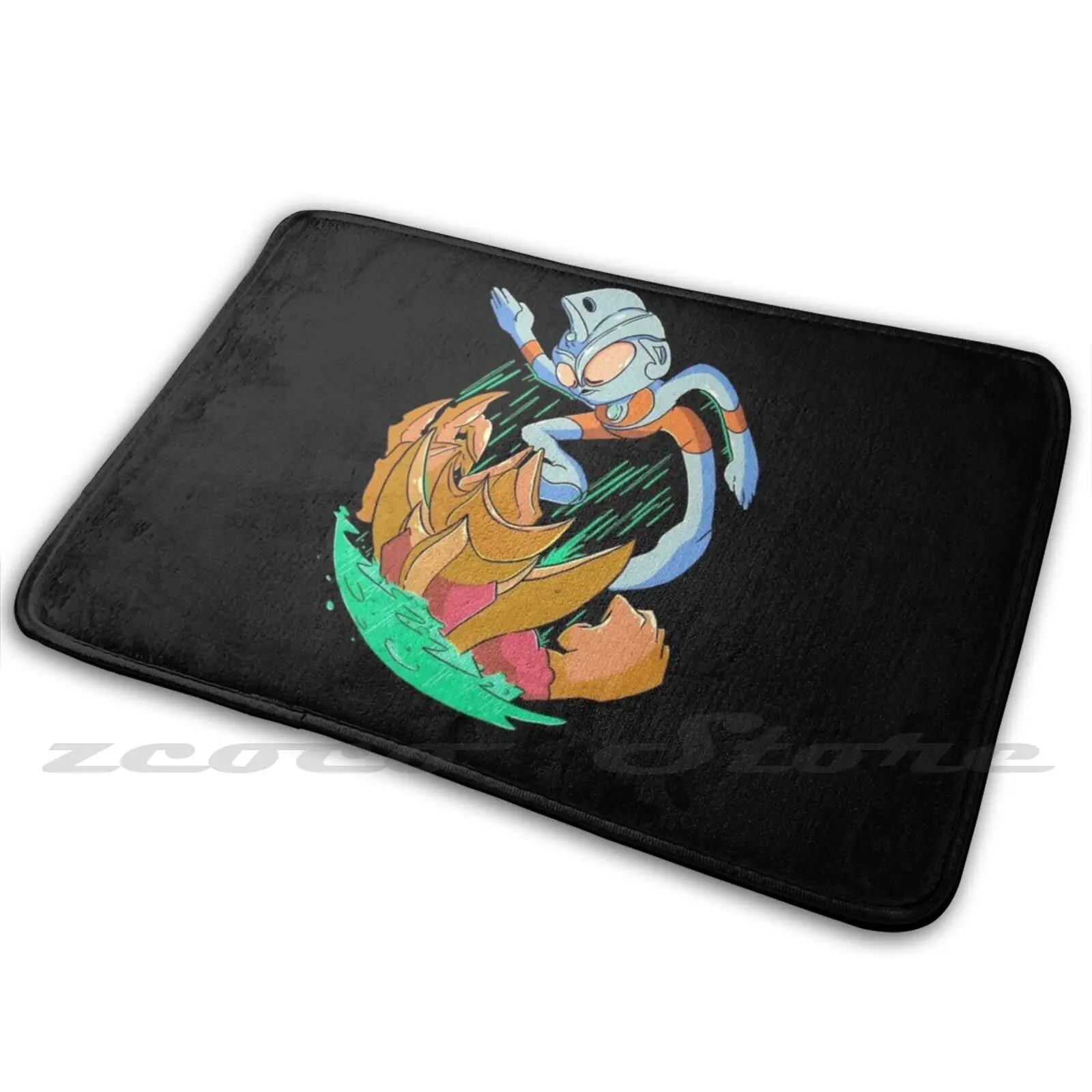 Ultraman Ace Fights Ace Killer Mat Rug Non Slip Water Absorb Door ultraman-ace-fights-ace-killer-mat-rug-non-slip-water-absorb-door