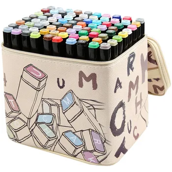 

30/40/60/80/168 Marker Pen Brush Dual Headed Watercolor Brush pen skteth markers for drawing painting set