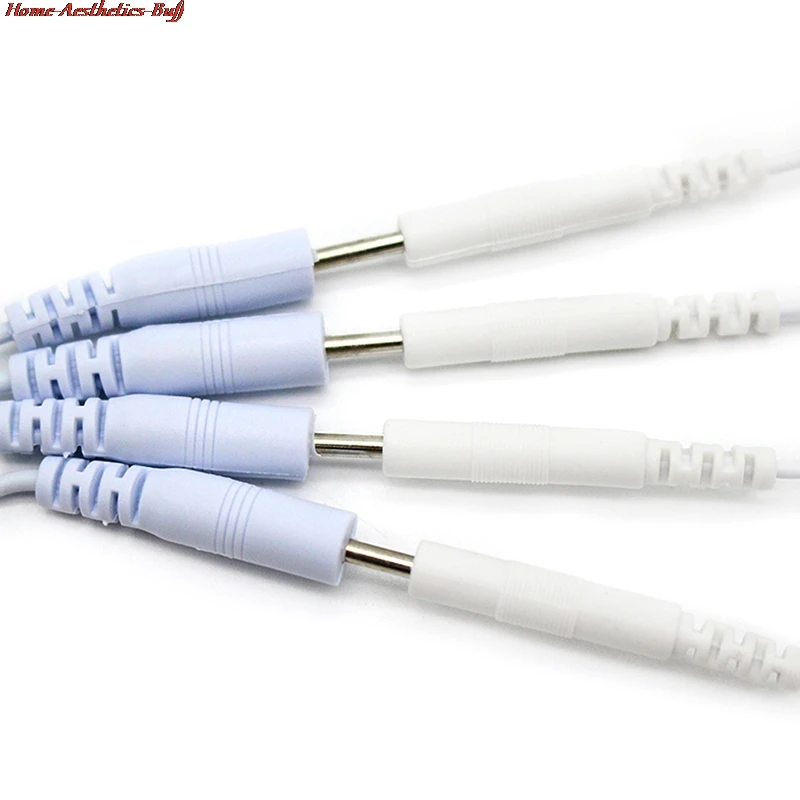 

4 Pins Head 2.5mm Plug Type Electrode Cable Line Wire For Muscle Stimulator