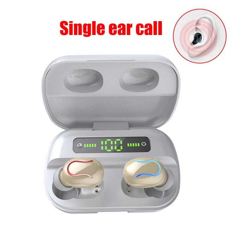 SKin Single Call HBQ Q32 Bluetooth Беспроводные наушники мобильные наушники с шумоподавлением игровая гарнитура для Iphone Xiaomi - Цвет: SKin Single Call