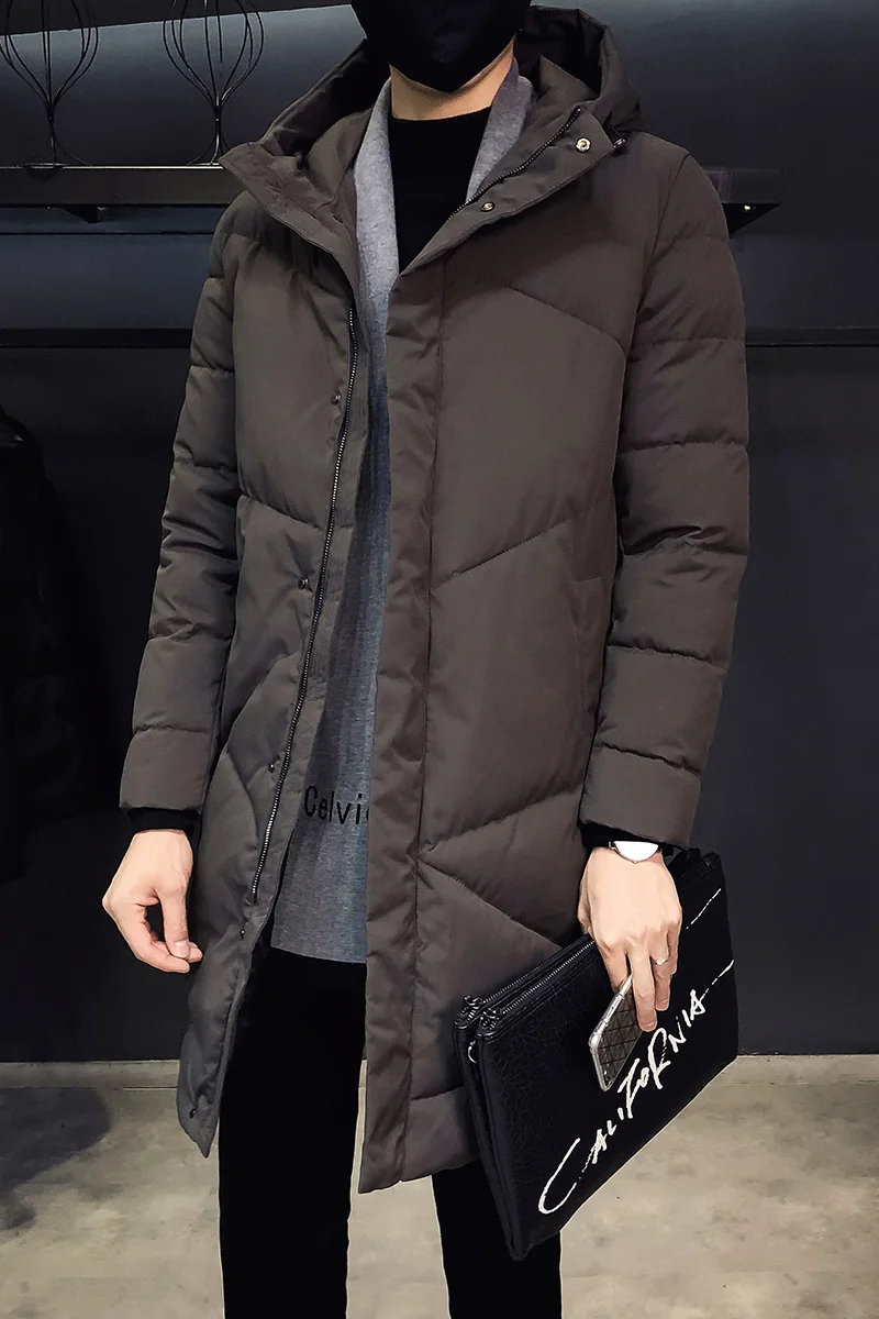 Blog Winter Jacket Men 2019 Fashion Stand Collar Male Parka Jacket Mens Solid Thick Jackets and Coats Man Winter Parkas M-5XL