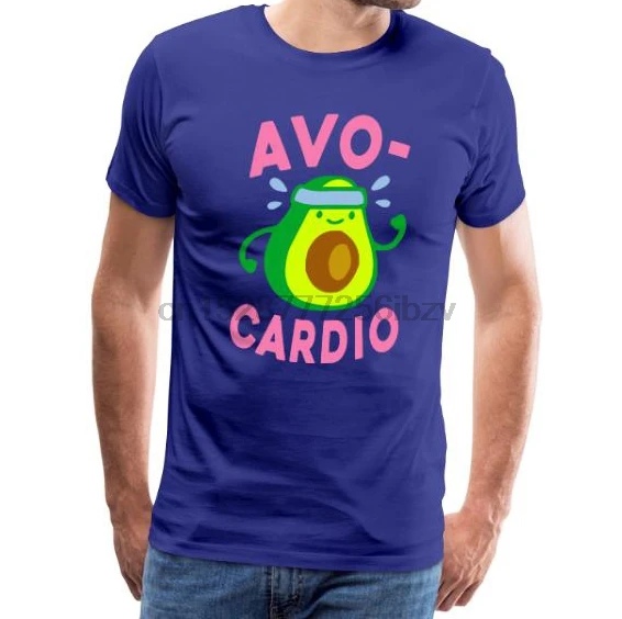 Мужская футболка AVOCARDIO-Мужская Премиум Футболка с принтом Футболки | одежда