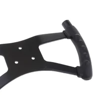 Руль Butterfly H style для гонок Go Kart/Cart, 330 мм x 160 мм, черный