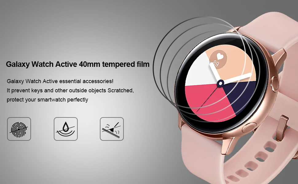 Защита часов для samsung Galaxy Watch активный протектор прозрачная защитная пленка для смарт-часов samsung Смарт-часы не стекло