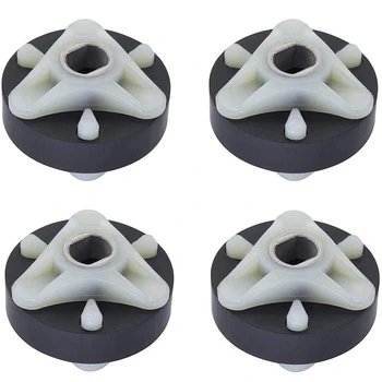 

4 Pack 285753A Direct Drive Motor Coupling Kit with Metal Core Replacement Part for Whirlpool & Kenmore Washers