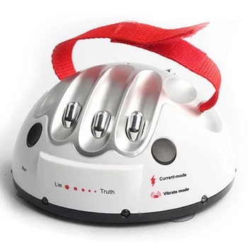 

Polygraph Test Tricky Lie Detector Shocking Liar Funny Adjustable Adult Micro-Truth Party Game Consoles Gifts Toy