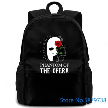

Phantom and The Opera Design Feminist Looks Like New Hot Selling Brand women men backpack laptop travel school adult