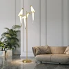 Nordic Bird Floor Lamp Creative Acrylic Thousand Paper Cranes Floor Lamps For Living Room Bedroom Home Decor Gold Standing Lamp ► Photo 2/6