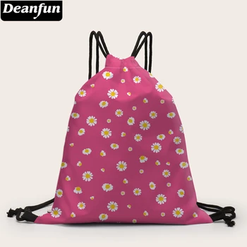 

Deanfun Sports Bag Fashion Daisy Printed Gym Bag Drawstring Backpack For Daisy Use 60414