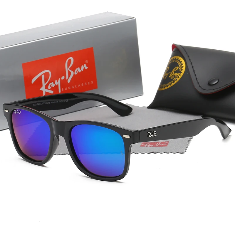 RayBan RB2140 поляризационные солнцезащитные очки для мужчин вождения квадратные