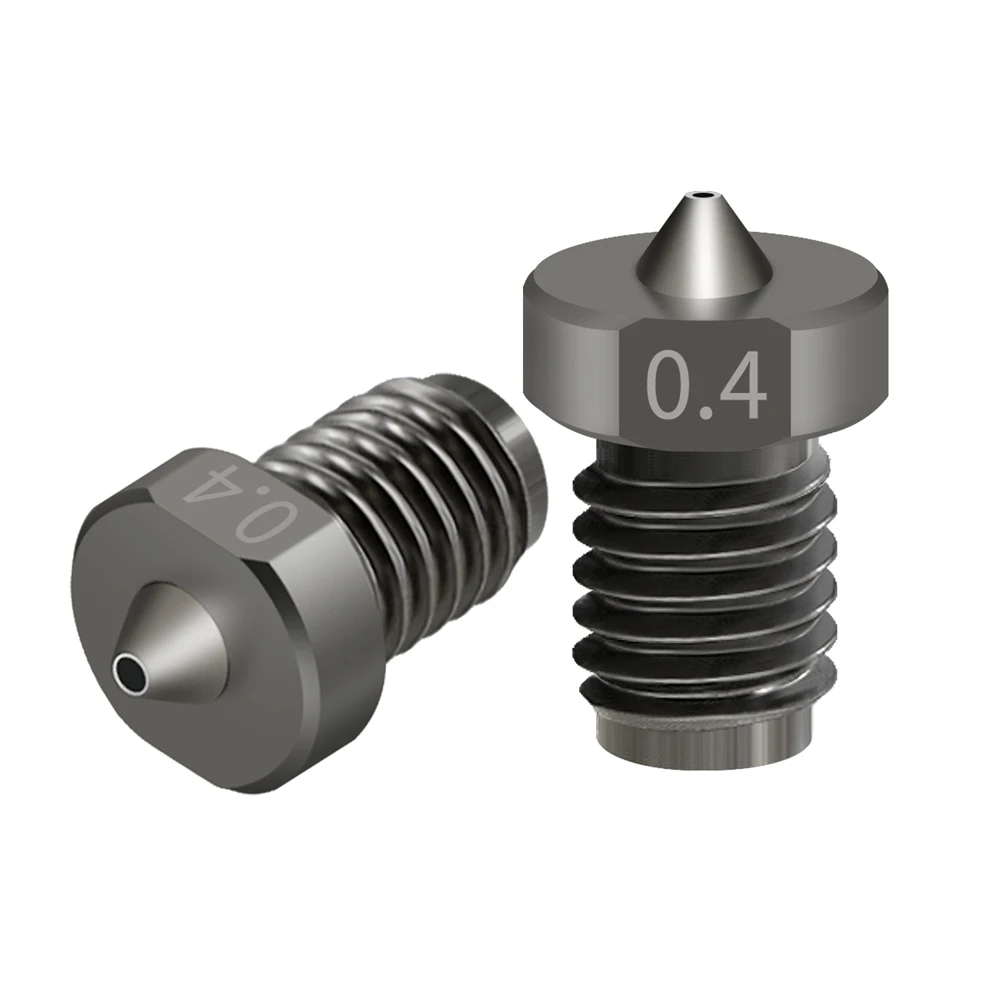Hardened Steel Nozzle TT3D Nozzle Steel V6 Nozzle for E3D Hotend