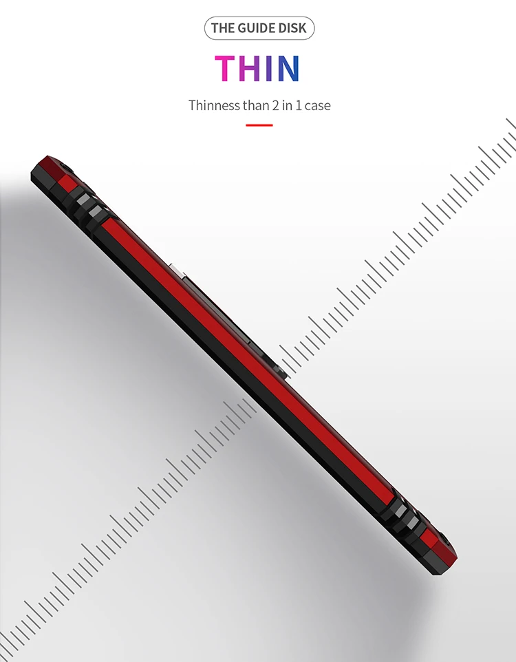 Shockproof Phone Case With Finger Ring For Xiaomi Redmi Series_voghion.com