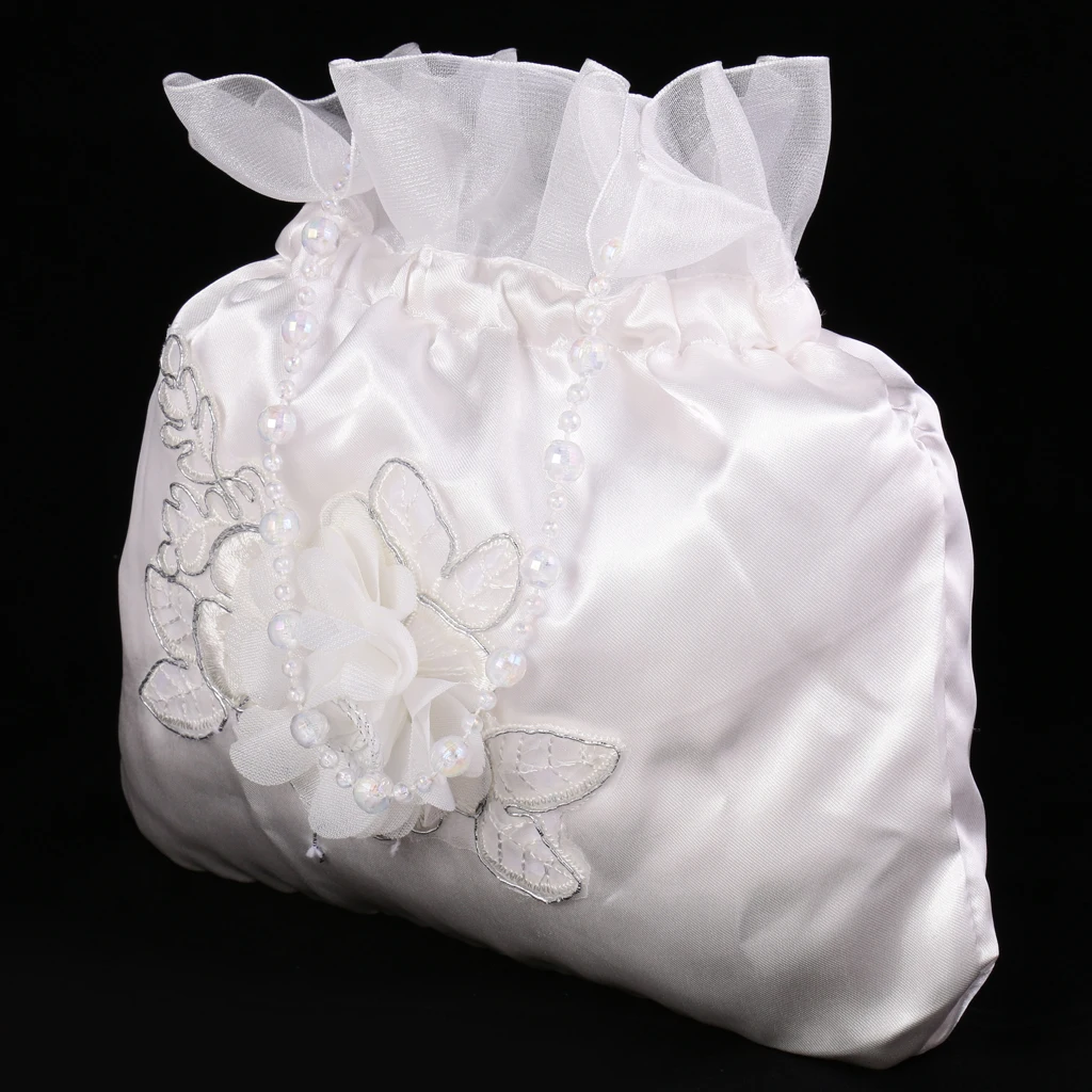Elegant Fashion Bride Bridesmaid Wedding Flower Girl Dolly Bag Handbag