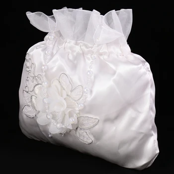 

Elegant Fashion Bride Bridesmaid Wedding Flower Girl Dolly Bag Handbag