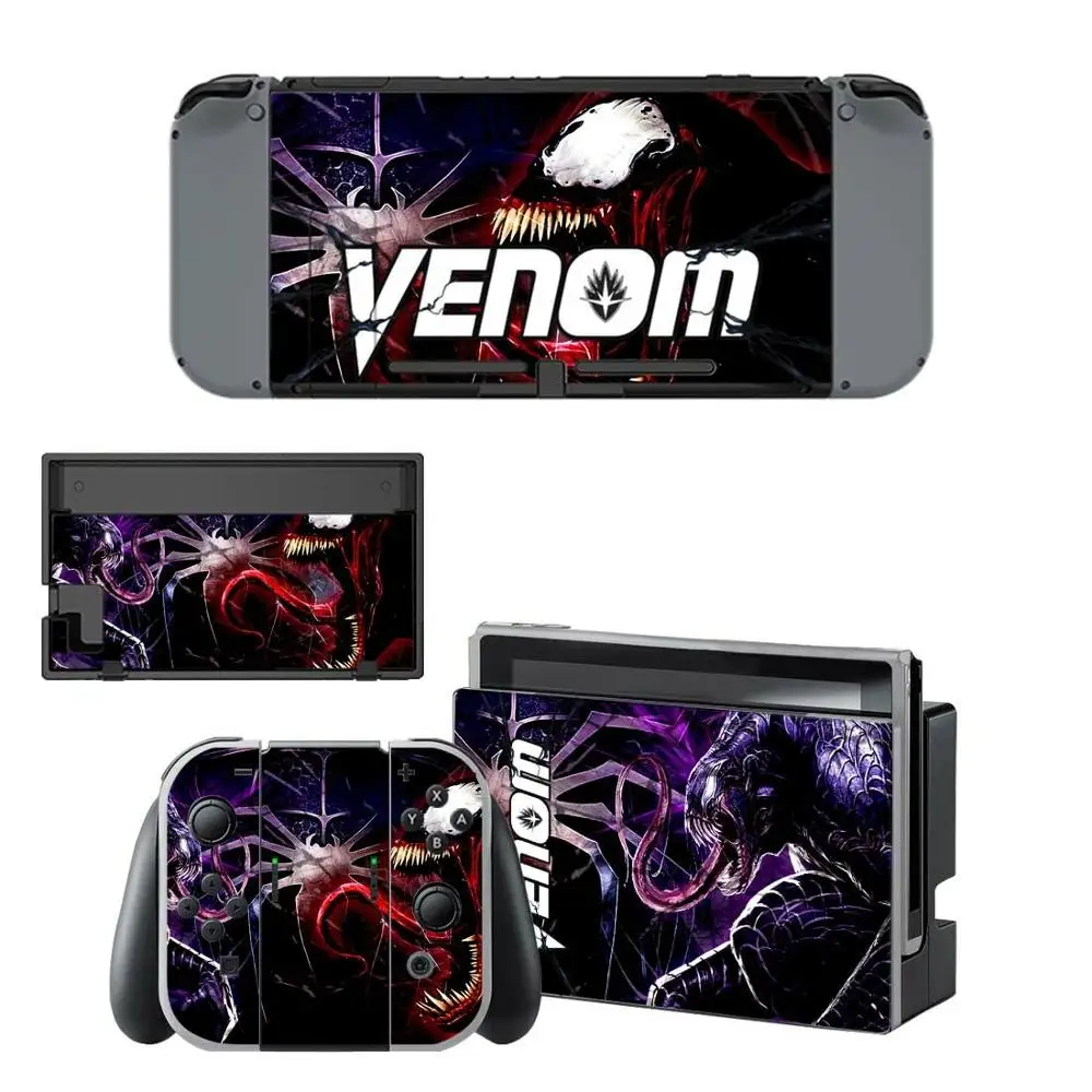 YSNS1039 Наклейка для nintendo switch с изображением Человека-паука и Венома для nintendo Switch - Цвет: YSNS1039