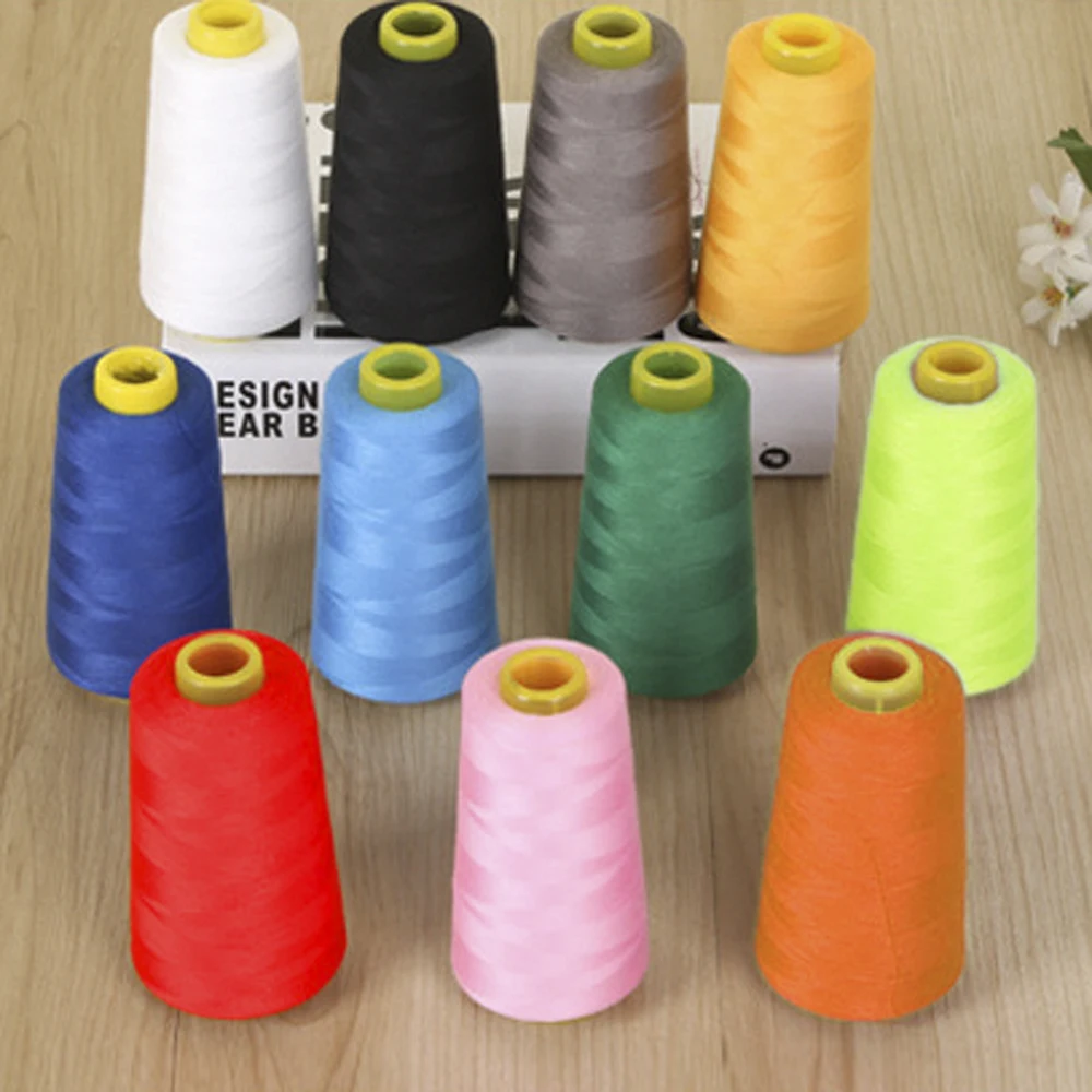 Wholesale 3000 Yards Quality Overlocking Sewing Machine Polyester Thread Cones Wholesale 3000 Yards Quality Overlocking Sewing Machine Polyester Thread Cones