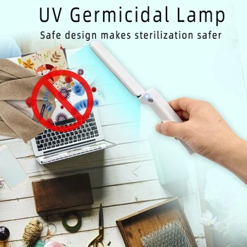 

UV Germicidal Lamp Personal Care Travel Sterilizer USB Portable Ultraviolet Germicidal Lamp Household Germicidal Lamp