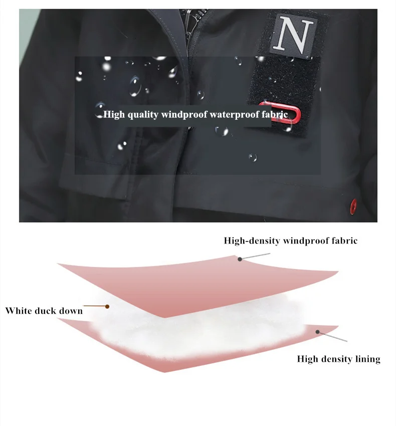new children's clothing Parka real fur hot hat long winter thin shirt girl's clothing coat coat teenager 10 years old