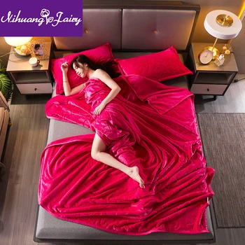 

Thicken fast warm coral fleece blanket sheet double flannel blanket student dormitory blanket to keep warm