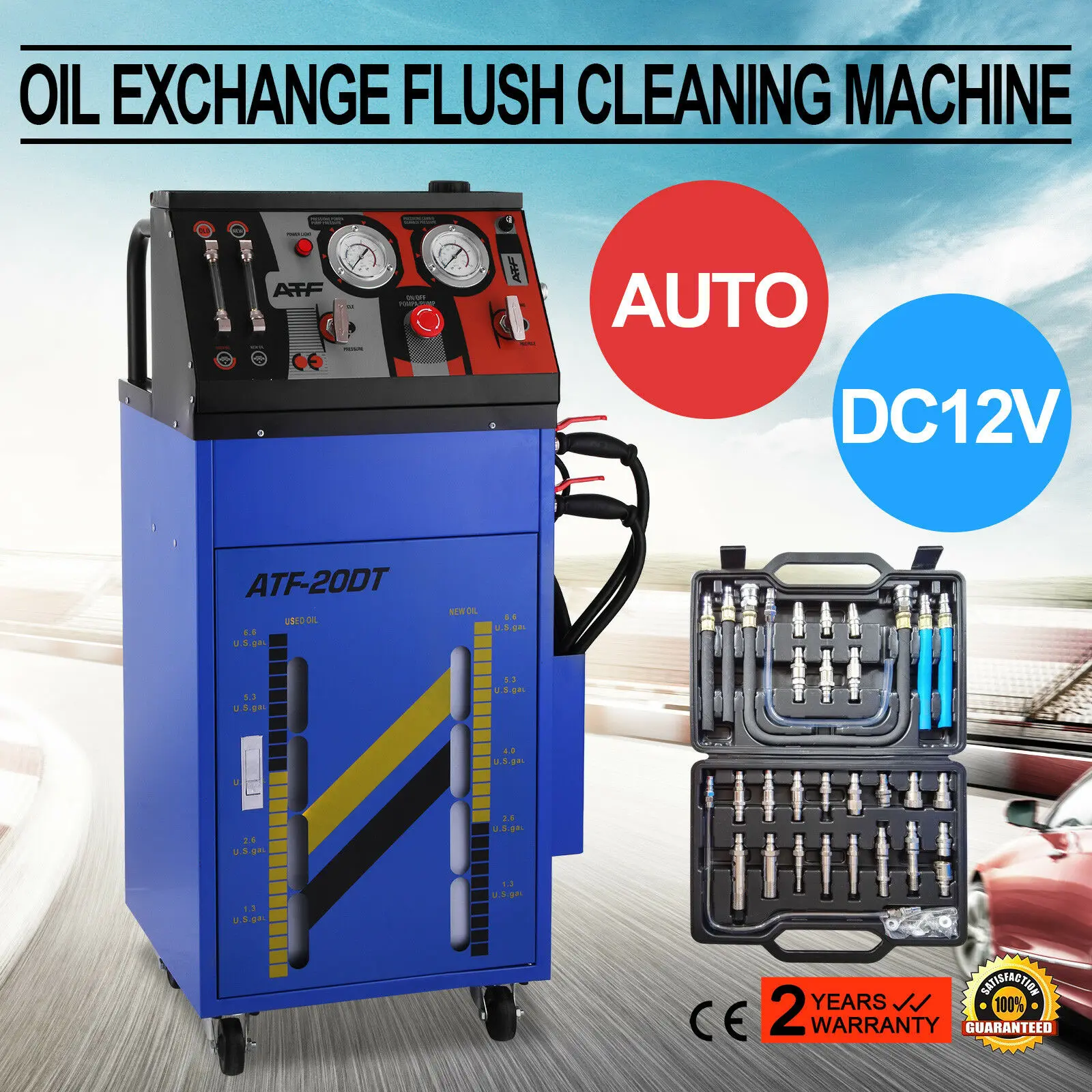 

Flow direction automatic control gasoline diesel oil change flush clean transmission gearbox DC12V easy installation