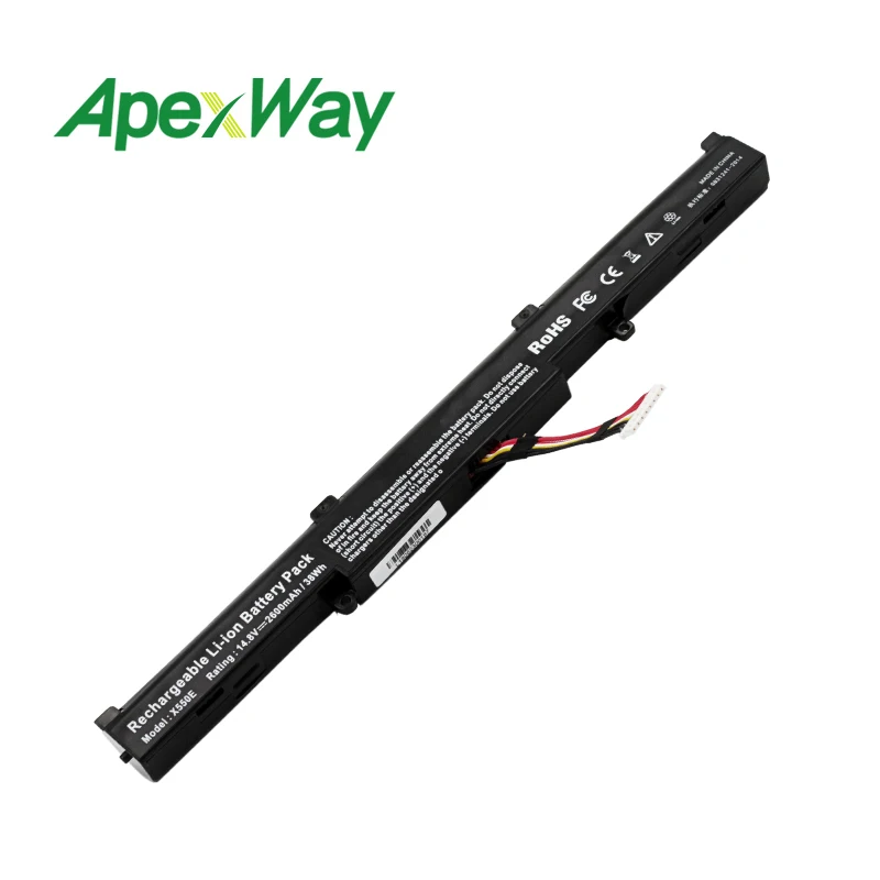 14 8 в 2200 мАч аккумулятор для ноутбука ASUS X450E X450J X450JF A450 X751L X751M X450 F450 F450C F450V F450E Series A41