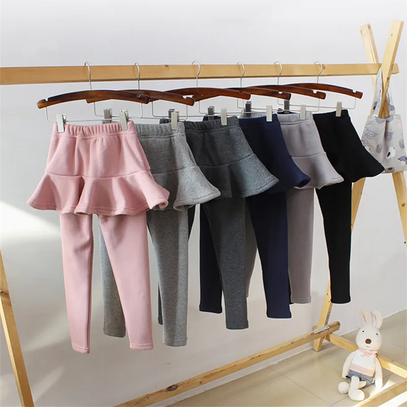 Осенние детские хлопковые леггинсы для девочек колготки брюки одежда 2019|Брюки| |