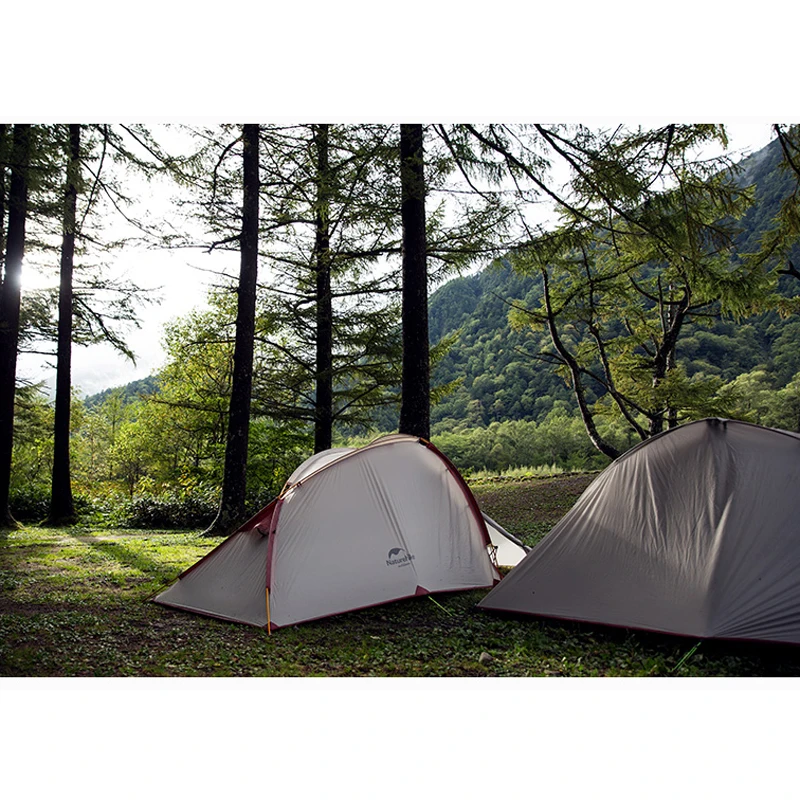 Палатка NatureHike Hiby туристическая на 2 3 человек нейлоновая силиконовая