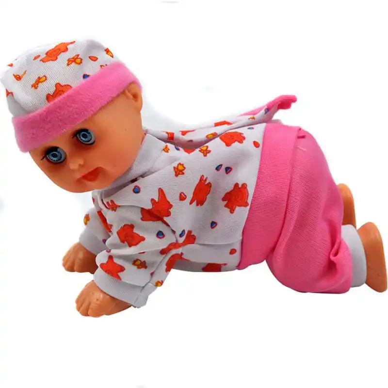 muñeca que gatea y llora