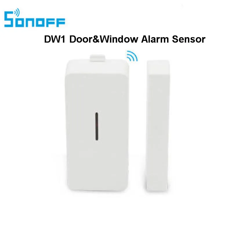 Sonoff РЧ мост 433 МГц Wifi беспроводной детектор дыма пожарный PIR датчик двери окна датчик сигнализации для умного дома с Alexa Google