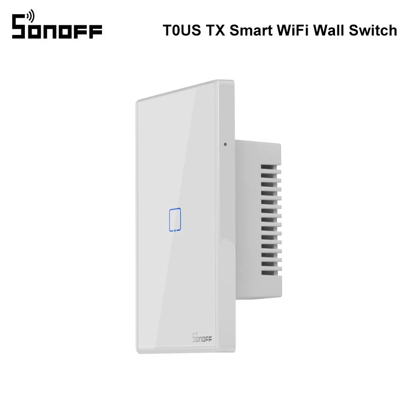 SONOFF T0US TX Smart WiFi настенный сенсорный выключатель для умного дома Автоматизация голоса/приложения/сенсорное управление Поддержка Alexa Google Home